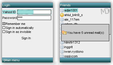دانلود نرم افزار یاهو مسنجر جاوا برای موبایل